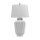 Tischlampe Keramik Stoff E27 56,2 cm hoch OLWEN