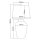 Tischlampe Keramik Stoff E27 56,2 cm hoch OLWEN