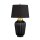 Nachttischlampe Keramik Stoff 56,2 cm hoch E27