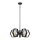 Lampe à suspendre Table de salle à manger métal 63,6 cm de large H : max. 115,4 cm