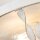 Lampe de plafonnier style rustique D : 33 cm rond Shabby blanc antique