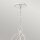Lustre Shabby Chic blanc métal H : max. 307,5 cm 4x E14