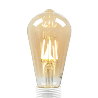 Ampoule filament LED E27 dimmable 4 W 2500 K blanc chaud...