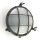 Au&szlig;enlampe rund D: 24 cm Glas Messing E27 IP64 Maritim