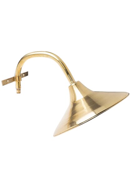 Applique murale extérieure laiton véritable E27 IP23 L : 26 cm HYLOS