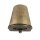 Außenleuchte Wand Messing Glas GU10 IP54 H: 10 cm Downlight