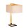 Lampe de table TIAGO en or brun crème H:62cm Lampe