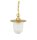 Lampe dextérieur suspendue laiton verre H : max. 75 cm IP44 E27
