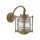 Wandlampe außen Messing massiv Glas H: 31 cm IP53 E27