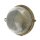 Lampe dext&eacute;rieur mur verre laiton massif E27 IP64 ronde