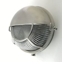Applique ronde extérieure laiton verre E27 IP64...