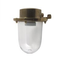 Lampe dextérieur murale verre laiton...