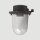 Au&szlig;enlampe Wand Echt-Messing Glas H: 18 cm IP64 f&uuml;r E27