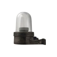 Applique extérieure laiton verre hauteur 15 cm...