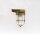 Maritime Wandlampe au&szlig;en Messing Glas 16,5 cm hoch IP64 E27