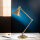 Schreibtischlampe ISMENE Messing H:66cm Leuchte
