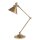 Schreibtischlampe ISMENE Messing H:66cm Leuchte