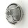 Lampe dext&eacute;rieur murale laiton verre E27 IP64 ronde D : 17,5 cm