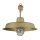 Außenlampe Messing Glas D: 46 cm IP44 in E27 rund LITOS