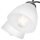 Lampe de plafonnier confortable métal verre L:60 cm E27 en chrome