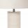 Lampe de table LEILA Blanc Porcelaine H:65cm Lampe de sol