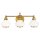 Lampe de salle de bain LED G9 IP44 L : 61 cm laiton blanc