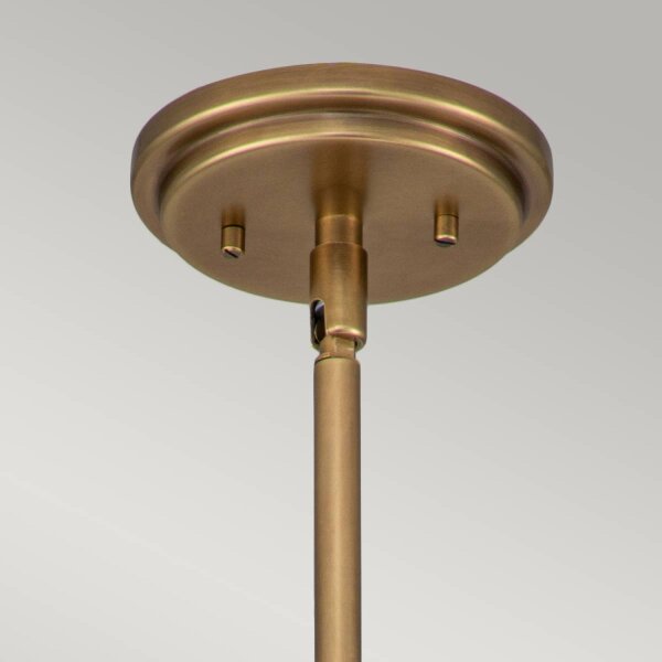 Suspension métal verre Ø 29,2 cm rond E27 Industrial
