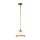 Suspension métal verre Ø 29,2 cm rond E27 Industrial