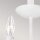 Wandlampe Metall 61 cm hoch Weiß E14 3-flammig EIRA