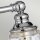 Badezimmerleuchte Wand LED G9 IP44 B: 35,2 cm Metall Glas