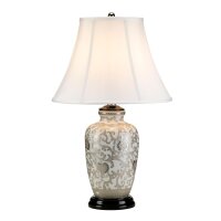 Tischlampe MILA Porzellan H:58cm Ø36cm Leuchte