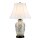 Lampe de table MILA Porcelaine H:58cm &Oslash;36cm Lampe