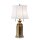 Stehlampe JOHA in Messing 69cm Vintage Bodenlampe