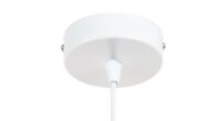 Pendelleuchte Holz Metall Weiß E27 Ø40 cm...