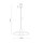 Lampe à suspendre ronde en métal Ø41 cm E27 Loft en vert
