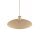 Runde Hängelampe Metall Sandgrau Ø41 cm E27 Loft