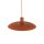 Suspension ronde métal Ø41 cm E27 Loft rouge brique