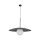 Blendarme Suspension Noir Métal Verre E27 Ø65 cm