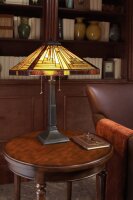 Lampe de table ETERNO 7 verre coloré H:58cm Lampe...