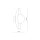 Applique Blendarme rouge brique métal verre G9 Ø28 cm