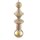 Suspension Gris sable Métal Ø10 cm E27 minimaliste