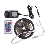 LED Strip RGB changement de couleur 5m fiche secteur...