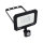 LED Flutlichtstrahler mit Bewegungsmelder 4200 K 3710 lm IP44