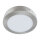 Lampe de plafonnier LED ronde D : 17 cm Chrom&eacute; Blanc 4000 K