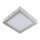 LED Deckenlampe klein B: 22,5 cm Chrom matt Wei&szlig; 4000 K