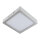 Lampe de plafonnier LED carr&eacute;e L : 30 cm Chrom&eacute; Blanc 4000 K