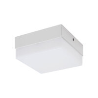 LED Deckenlampe klein Weiß B: 12 cm 4000 K quadratisch