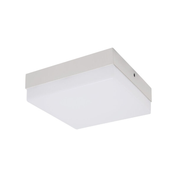Lampe de plafonnier LED petite L : 18 cm carrée 4000 K 2040 lm blanc