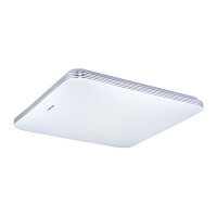 Lampe LED pour salle de bain Plafond L : 33 cm IP44 Blanc...