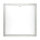 Lampe de plafonnier LED salle de bain IP44 4000 K L : 32 cm en argent blanc